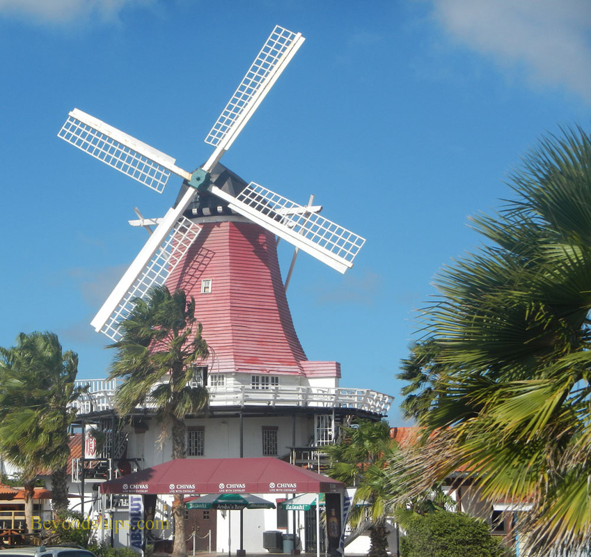 Old Dutch windmill Aruba