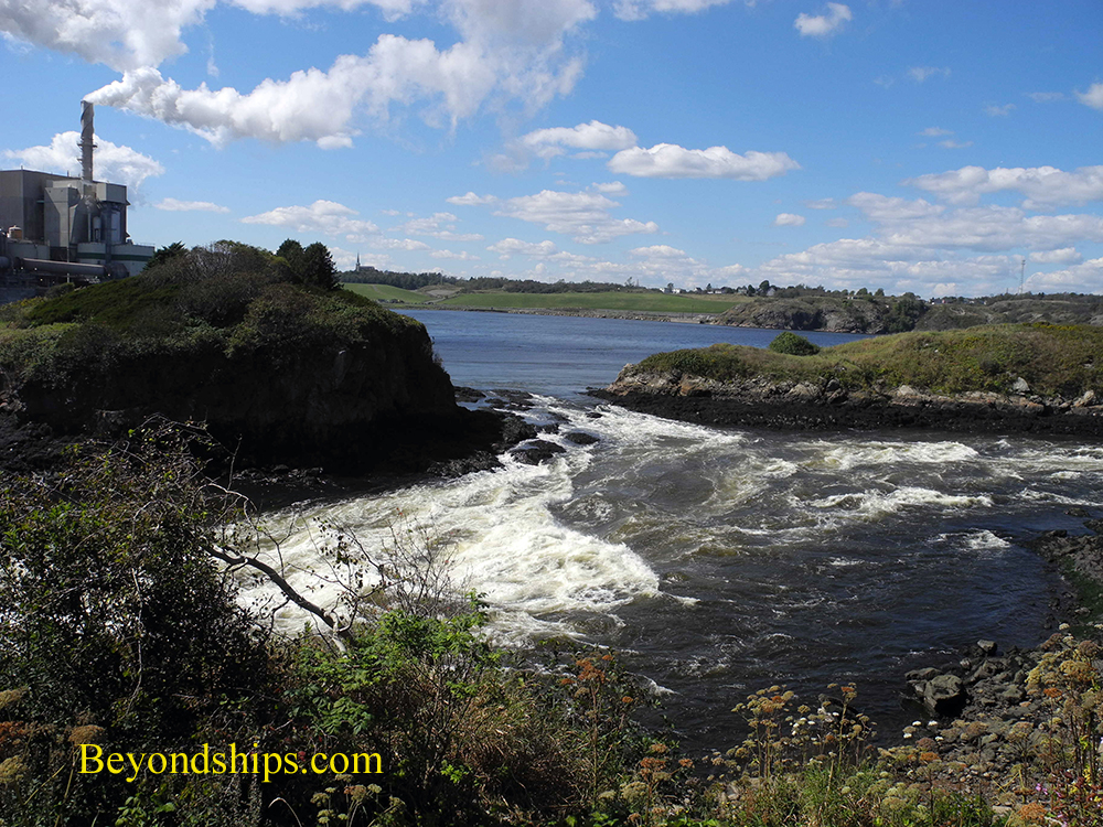 Reversing Falls, Saint John, New Brunswick. Canada