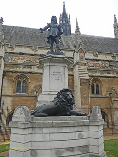 Statue of Oliver Cromwell, Houses of Parliament, London