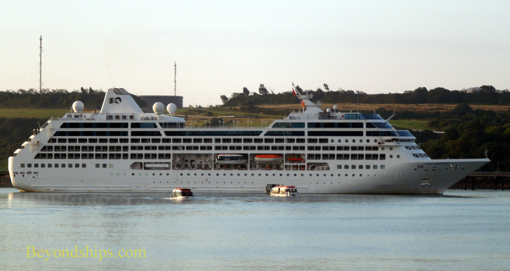 Cruise ship at Milford Haven, Wales