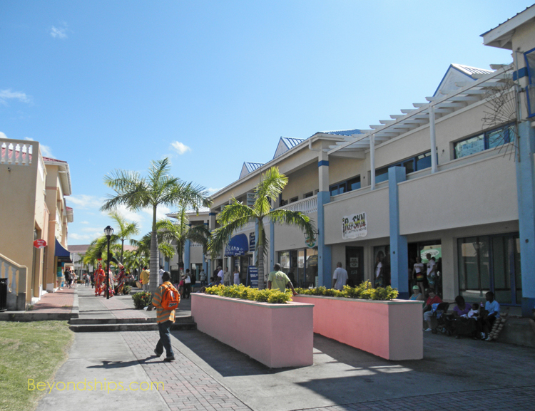 St. Kitts cruise port shopping