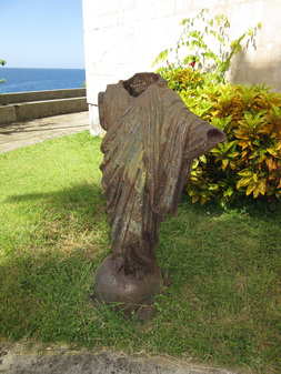 Statue, St. Pierre, Martinque