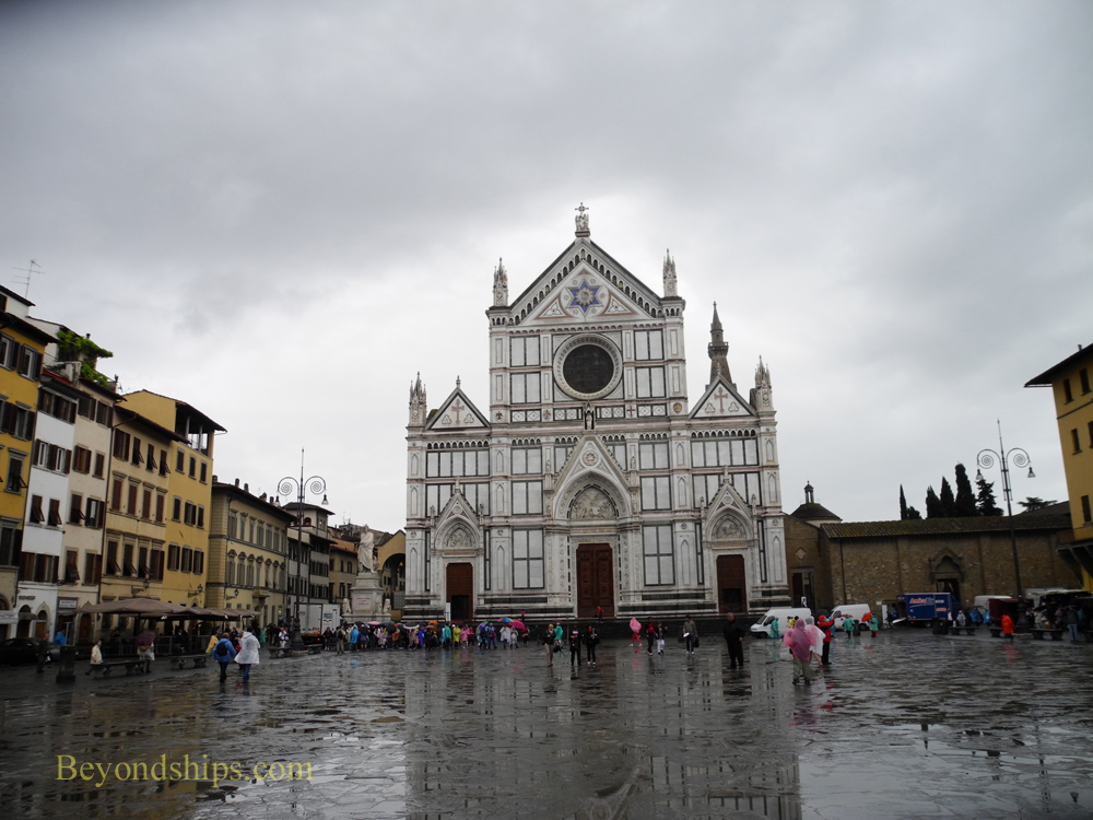 Piazza Santa Croce, Florence Italy