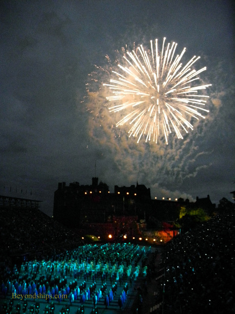 Edinburgh Royal Military Tattoo fireworks