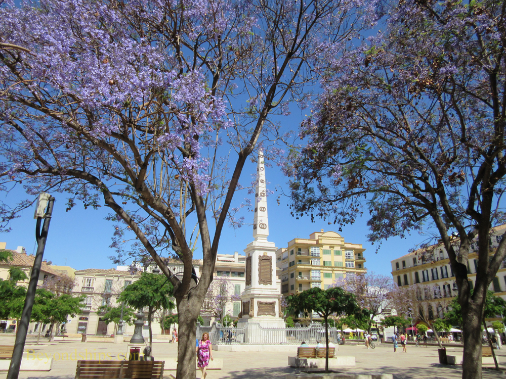 Plaza de Merced, Malaga, Spain