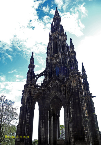Scott Monument, Edinburgh, Scotland 