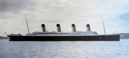 Titanic in Queenstown (Cobh), Ireland