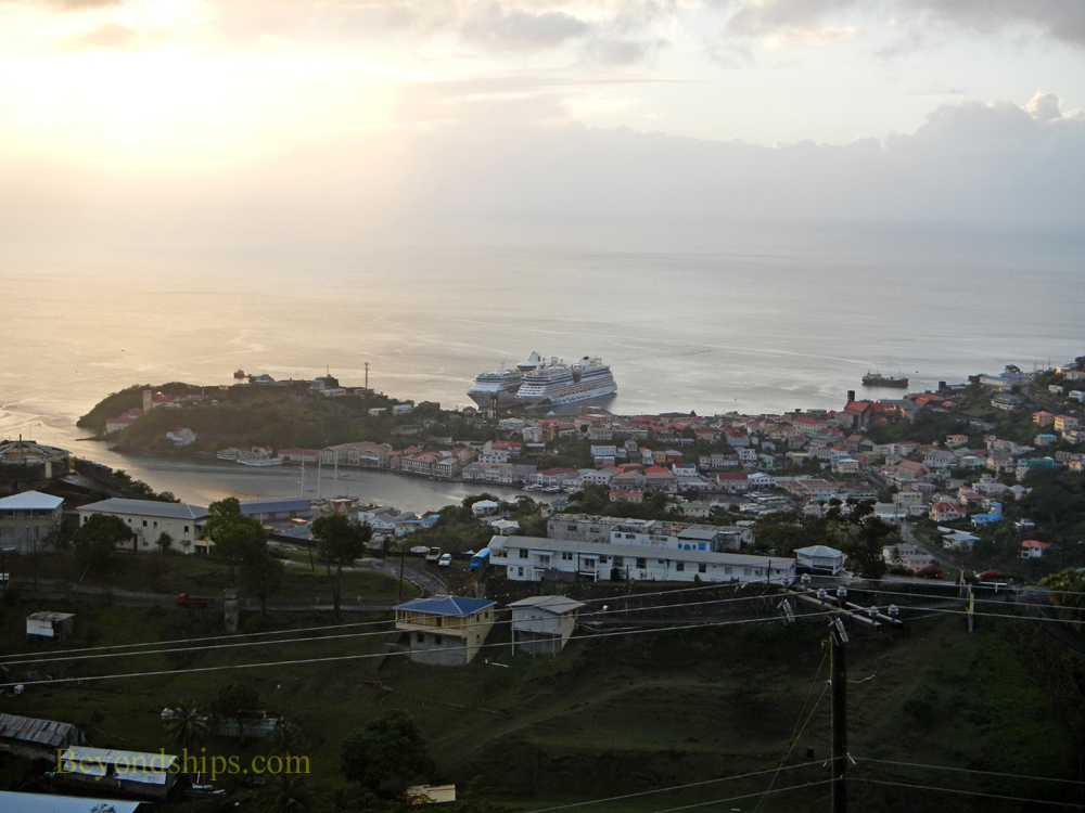 View from Fort Frederick, St. George, Grenada