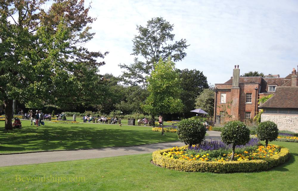 Abbey Gardens, Winchester England
