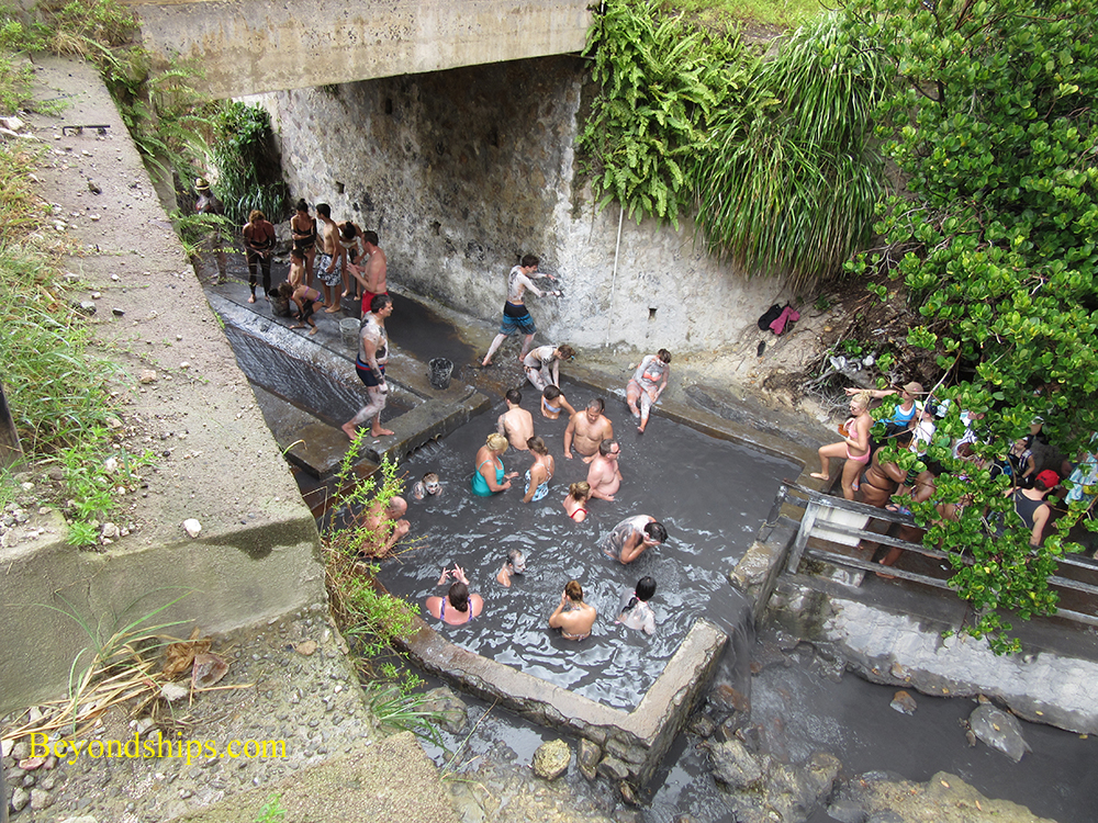 Mud bath, St Lucia