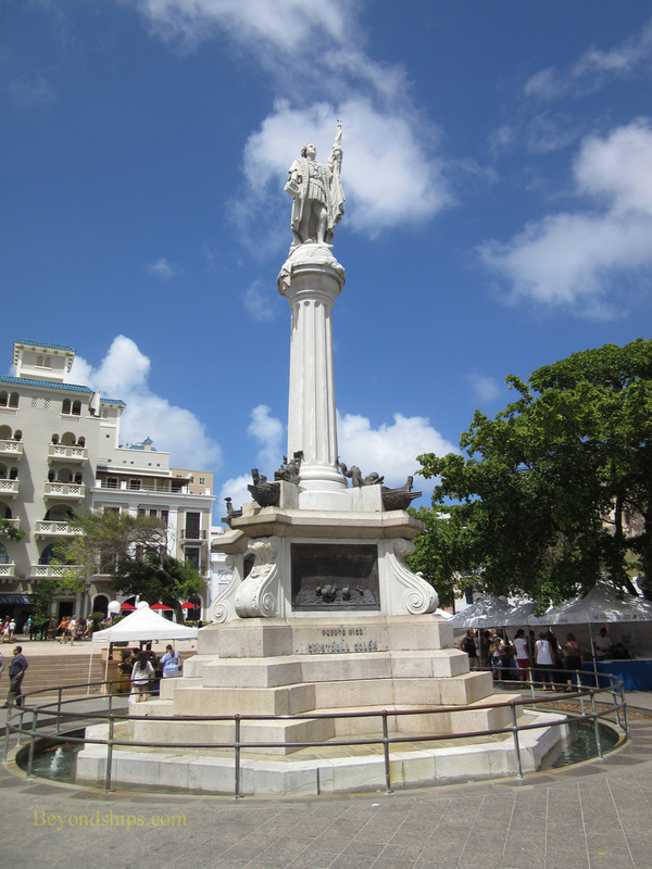 Plaza de Colon, San Juan, Puerto Rico 