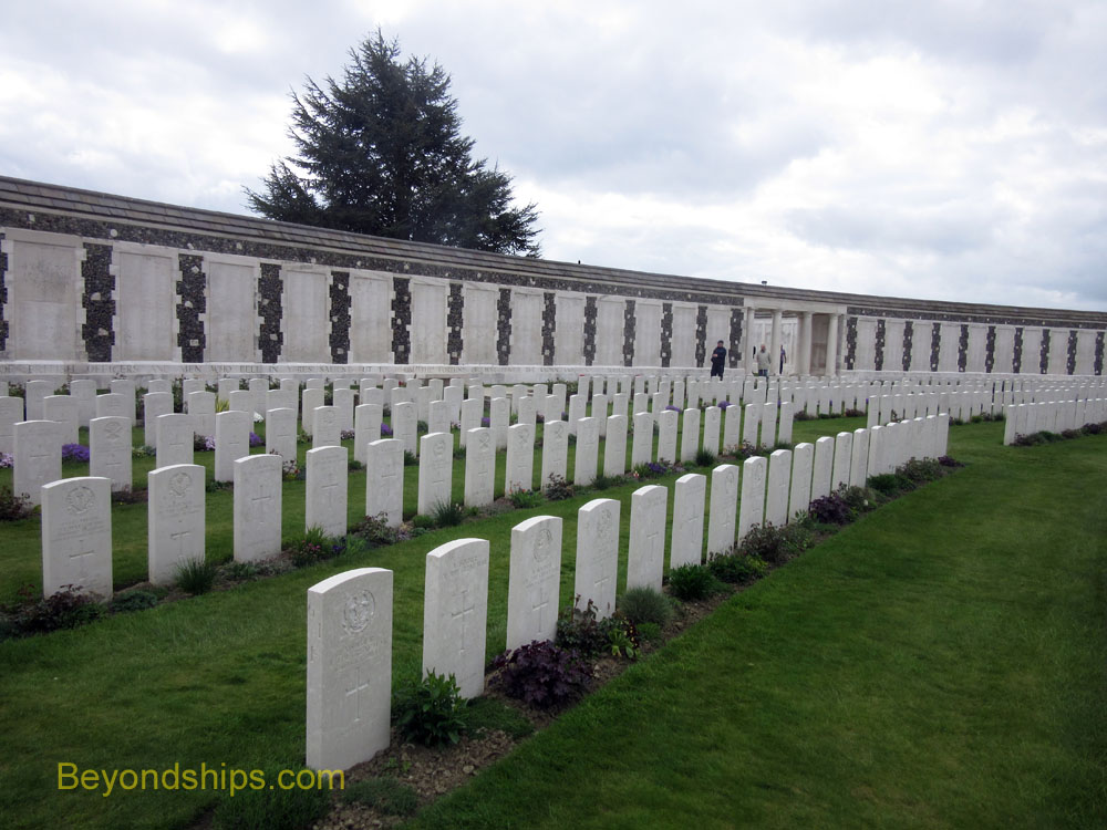 Tyne Cot Memorial to the Missing near Ypres