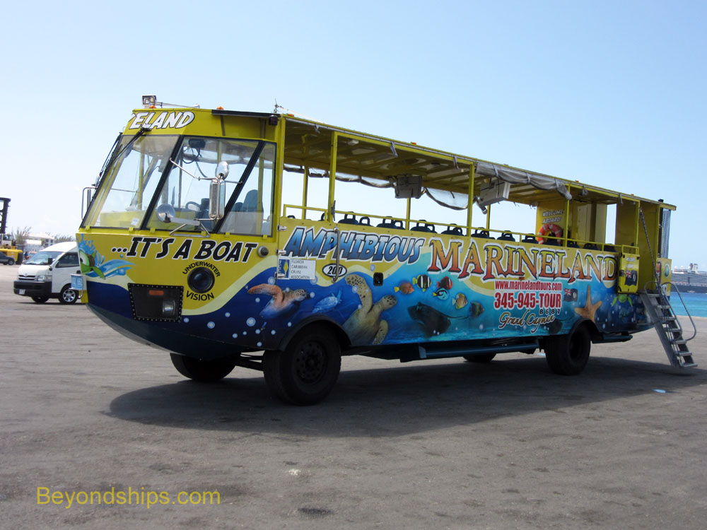 Grand Cayman amphibious bus