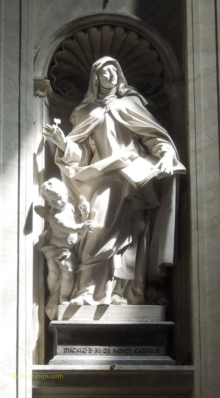 Statue of St. Teresa, St. Peter's Basilica