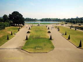 Round Pond from Kensington Palace, London