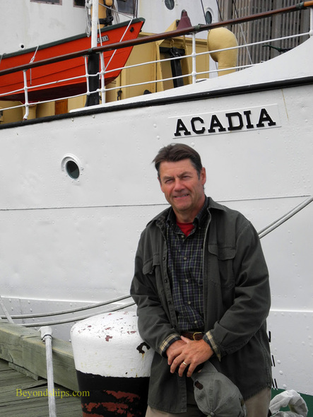 John Langley and CSS Acadia, Halifax, Nova Scotia