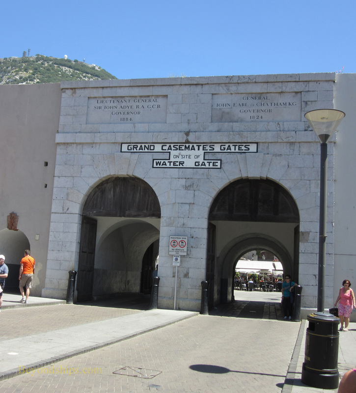 Water Gate, Grand Casemates Square, Gibraltar