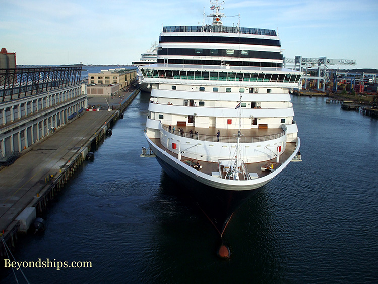 Cruise ship Eurodam in Boston
