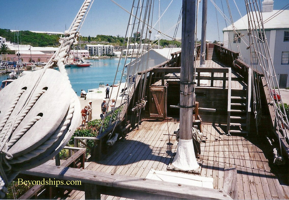 Sailing ship Deliverance, St George, Bermuda