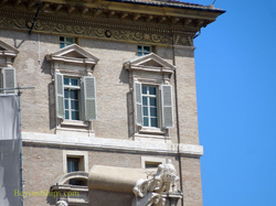 The Pope's windows, Vatican City 