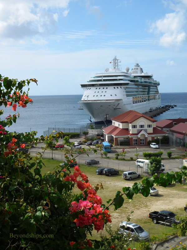 Serenade of the Seas cruise ship in Grenada