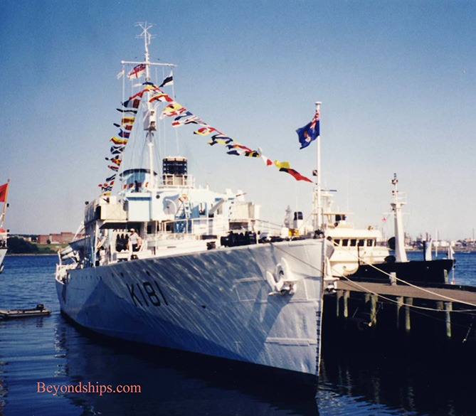 HMCS Sackville, Halifax