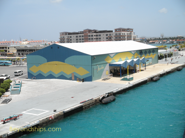 Aruba cruise terminal area