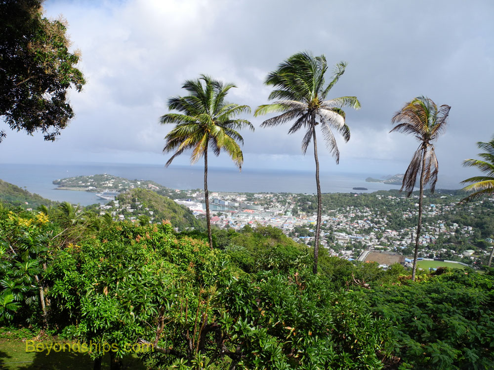 View of Castries, St. Lucia