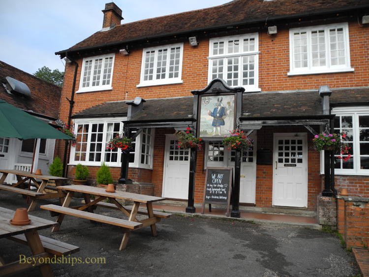 New Forest England Minsted pub