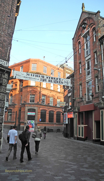 Mathew Street Liverpool England