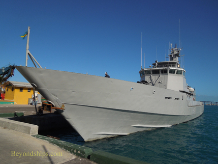 Picture A ship of the Royal Bahamian Defense Force in  Nassau The Bahamas 