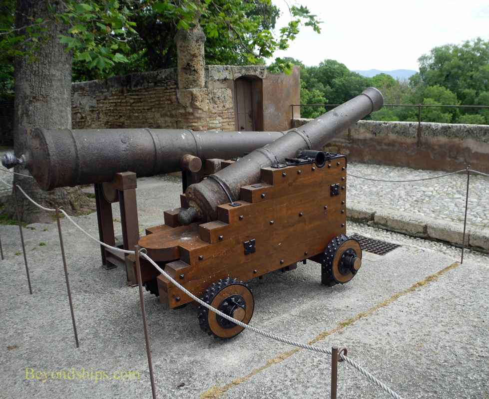 Cannons at the Alhambra