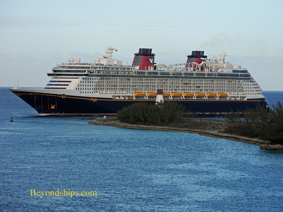 Cruise ship Disney Dream in Nassau, The Bahamas