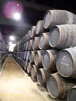 Port wine storage Oporto Portugal