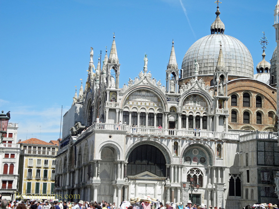 Picture cruise destination Venice Italy St Mark's Basilica