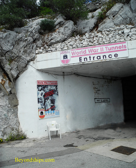 World War 2 tunnels Gibraltar