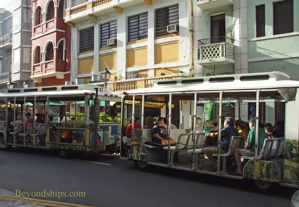 trolley Old San Juan