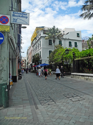 A street in Gibraltar