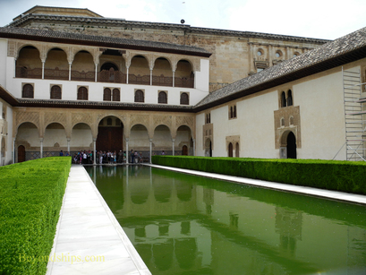 The Courtyard of the Myrtles, The Alhambra