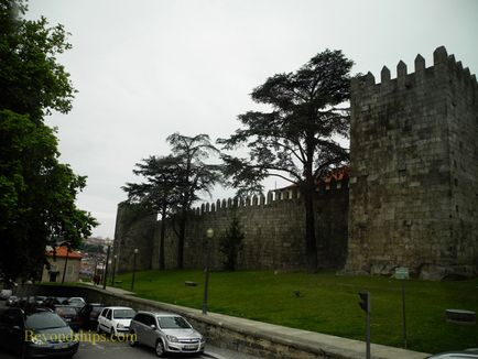 City walls Oporto Portugal
