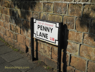 Penny Lane Liverpool England