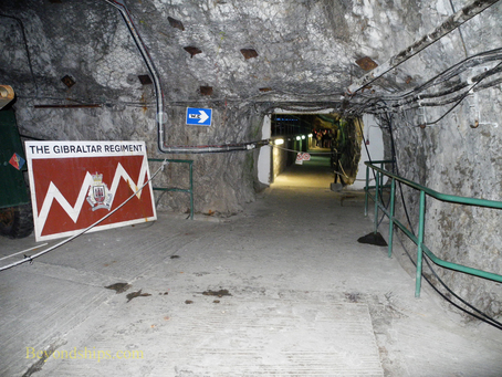 World War 2 tunnels Gibraltar