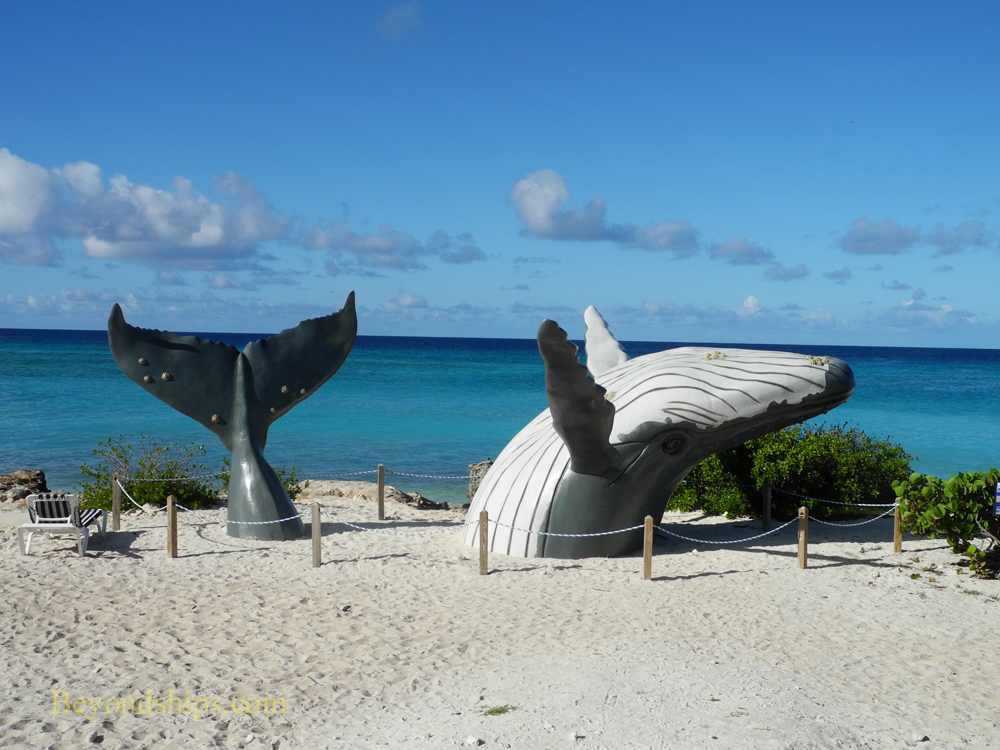 Picture Grand Turk whale statue