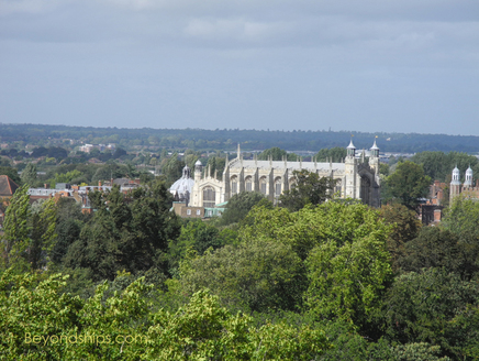 Eaton College from Windsor Castle