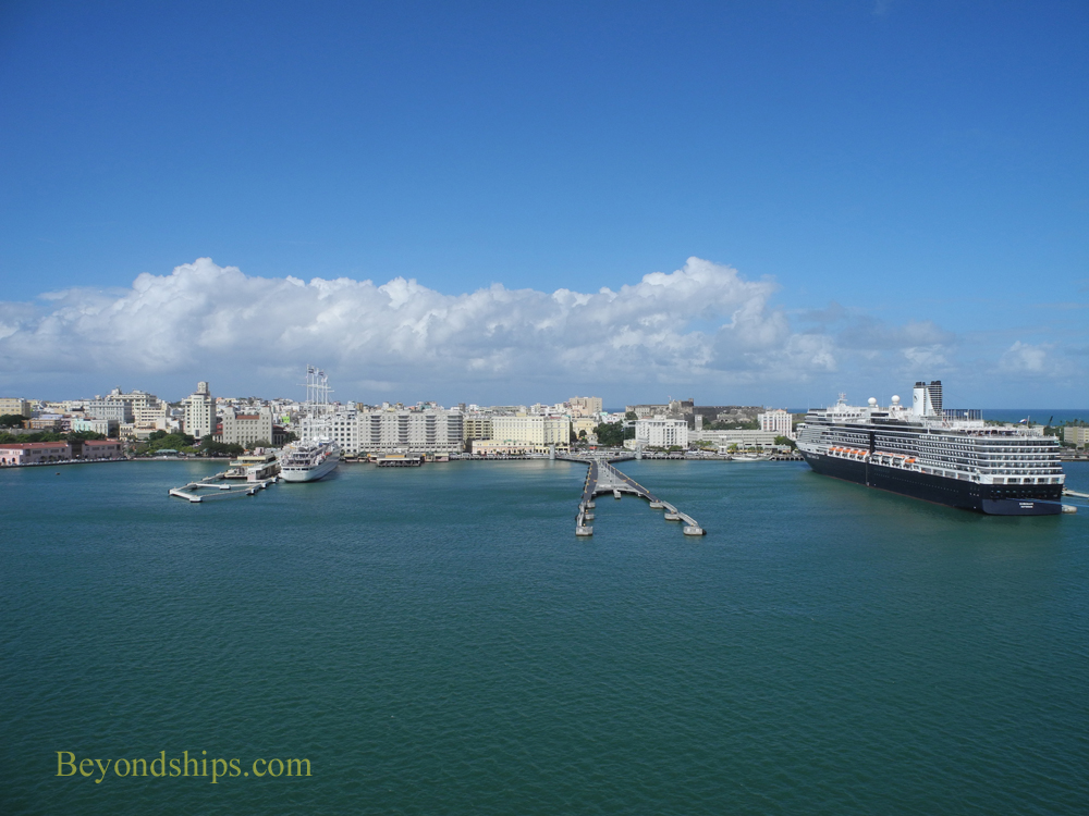Cruise port San Juan Puerto Rico