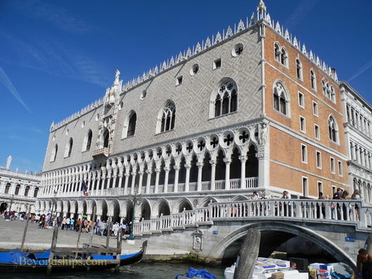 Picture cruise destination Venice Italy Doges Palace