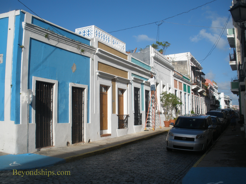 Picture street San Juan Puerto Rico