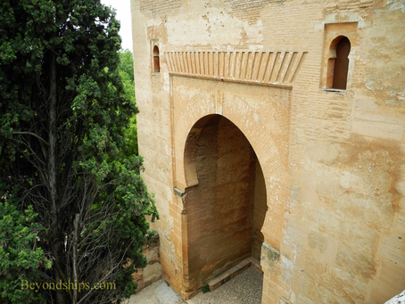 The Justice gate of The Alhambra 