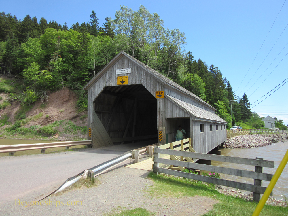 Covered bridge, St. Martins, New Brunswick