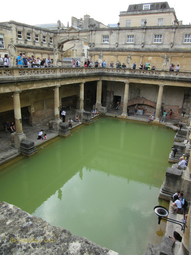 Great Bath, Roman Baths, Bath England